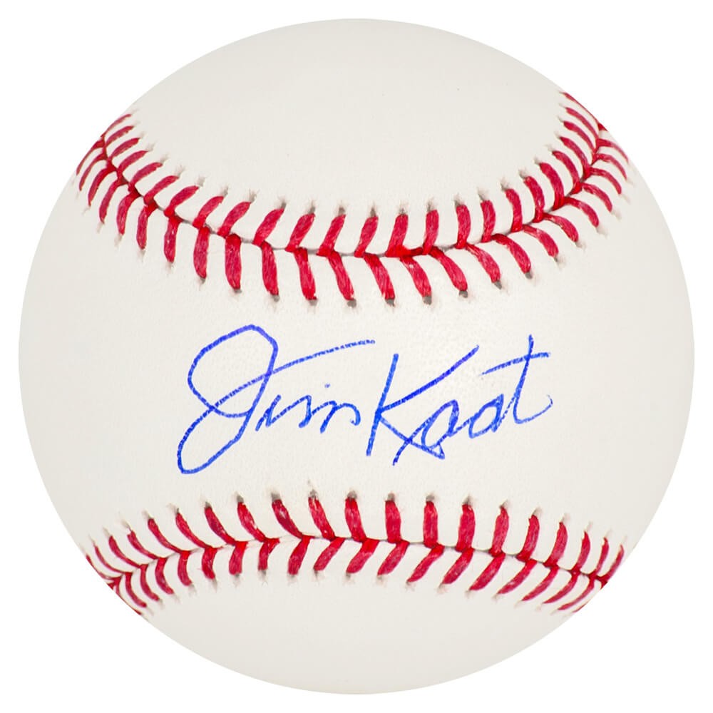 Jim Kaat (TWINS) Signed Rawlings Official MLB Baseball  - (SCHWARTZ SPORTS COA)