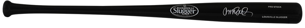 Ryne Sandberg Signed Louisville Slugger Pro Black Baseball Bat - (SCHWARTZ COA)