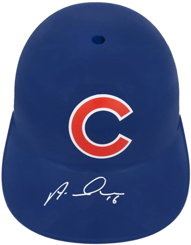 Aramis Ramirez Signed Chicago Cubs Replica Souvenir Batting Helmet -SCHWARTZ COA