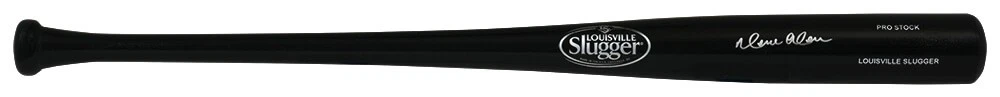 Moises Alou Signed Louisville Slugger Pro Black Baseball Bat - (SCHWARTZ COA)