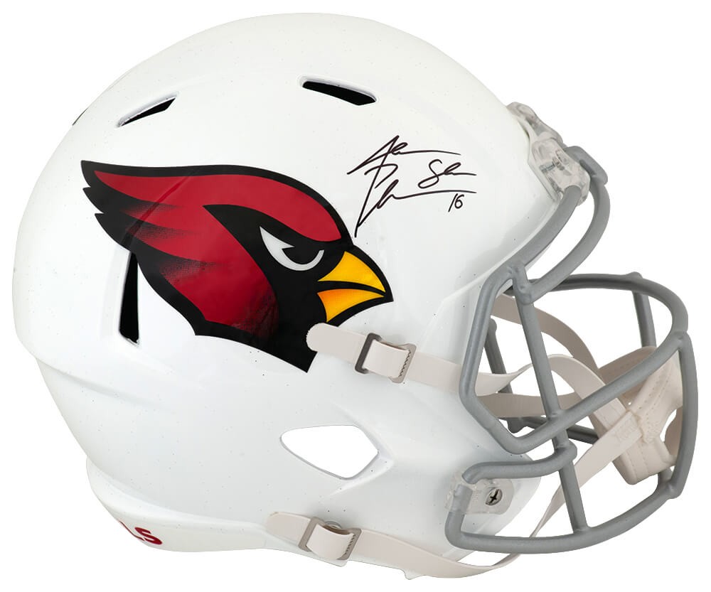 Jake Plummer Signed Cardinals (Current) Riddell F/S Rep Helmet w/Snake  (SS COA)