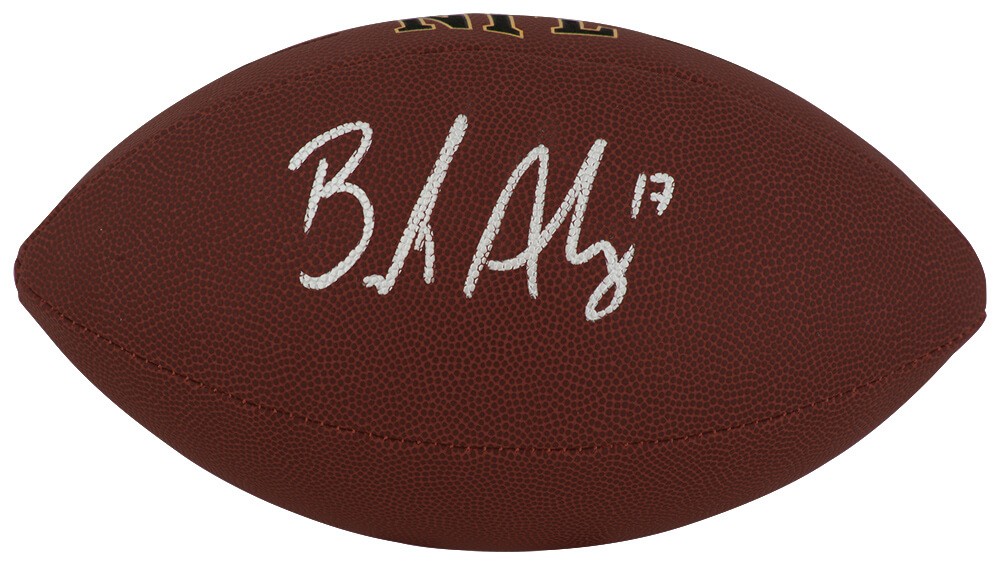 Brandon Aubrey Signed Wilson Super Grip Full Size NFL Football - (SCHWARTZ COA)