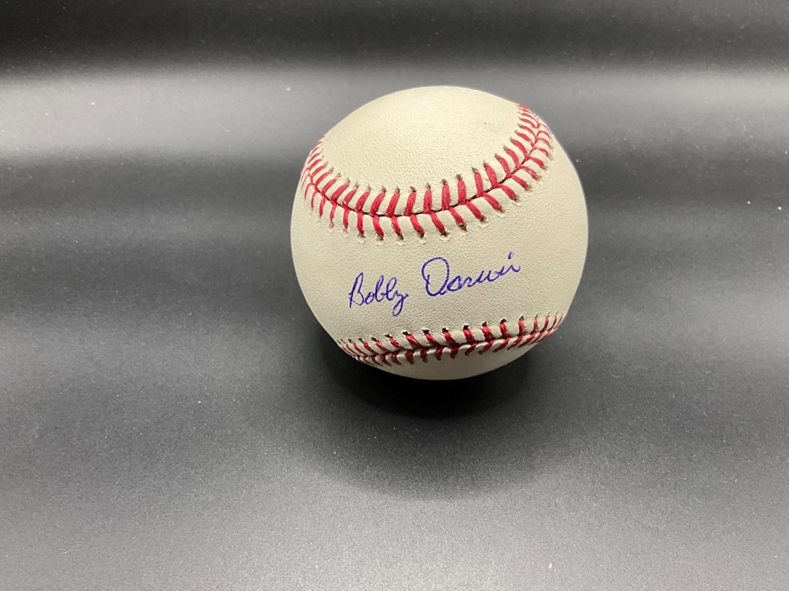 Bobby Darwin Signed Baseball Brewers/Dodgers Autograph ML Ball Beckett Holo