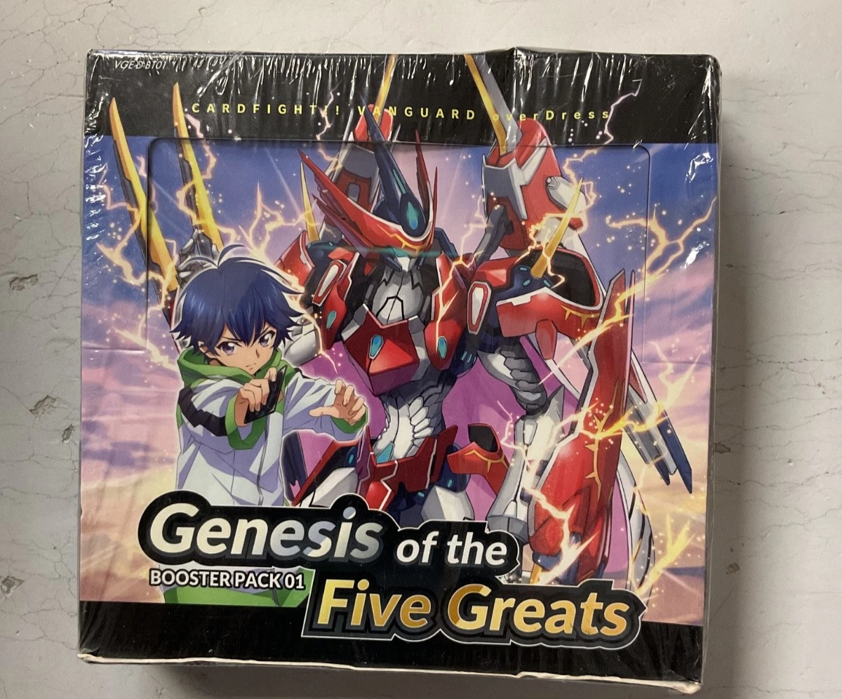 GENESIS OF THE FIVE GREATS SEALED BOX