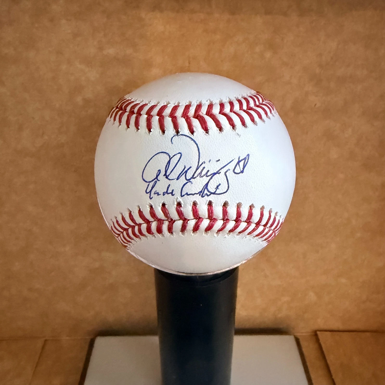 ADAM WAINWRIGHT AT. LOUIS CARDINALS AUTOGRAPHED M.L. BASEBALL BECKETT AUTH