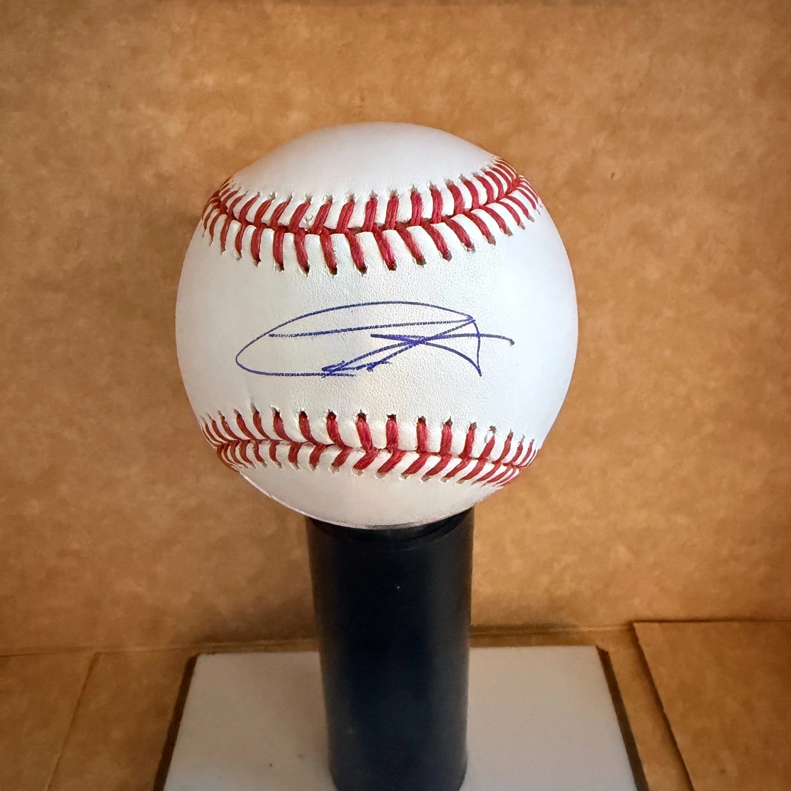 CARSON WILLIAMS TAMPA BAY RAYS  AUTOGRAPHED M.L. BASEBALL BECKETT AUTH