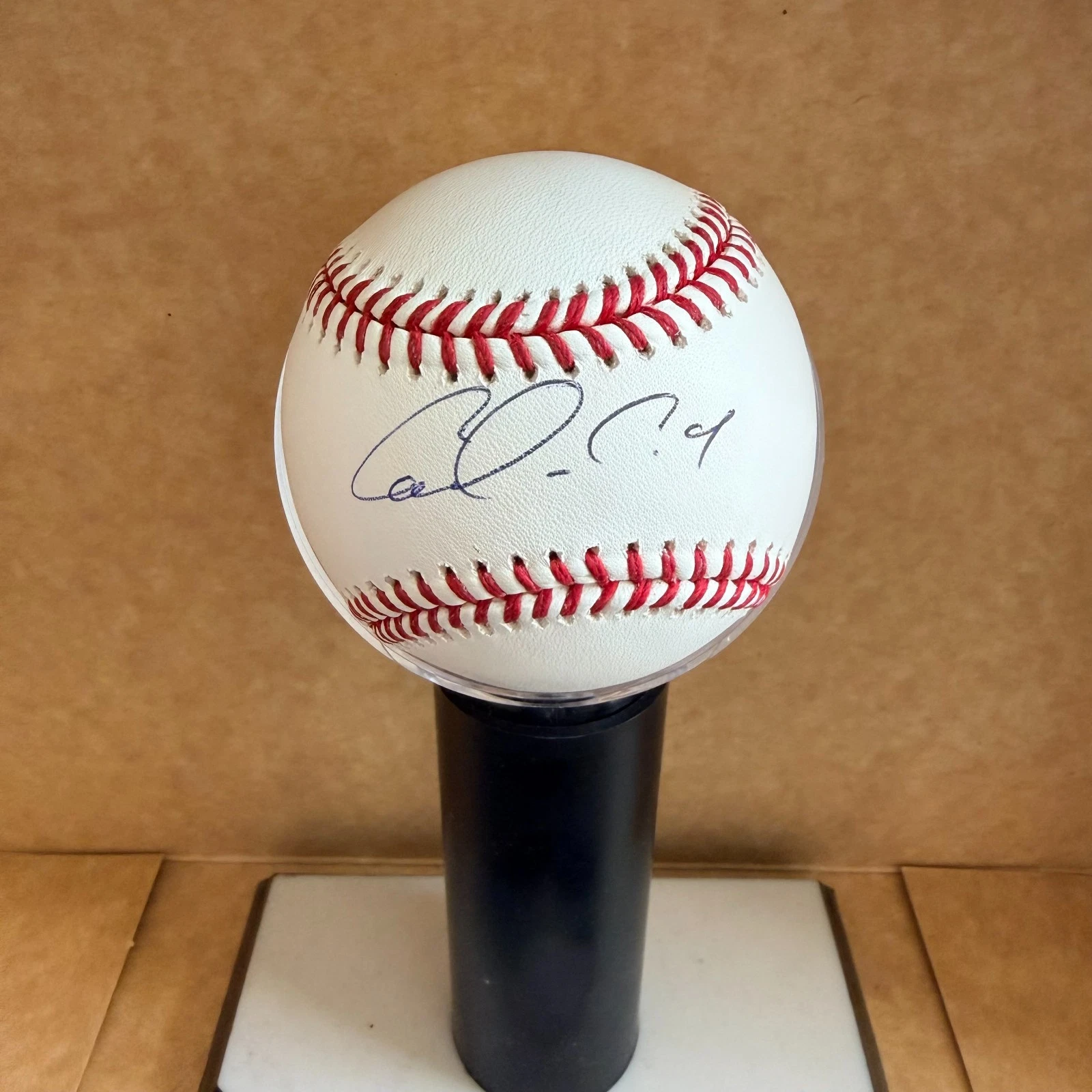 CARLOS CORREA HOUSTON ASTROS SIGNED AUTOGRAPHED M.L. BASEBALL BECKETT AUTH