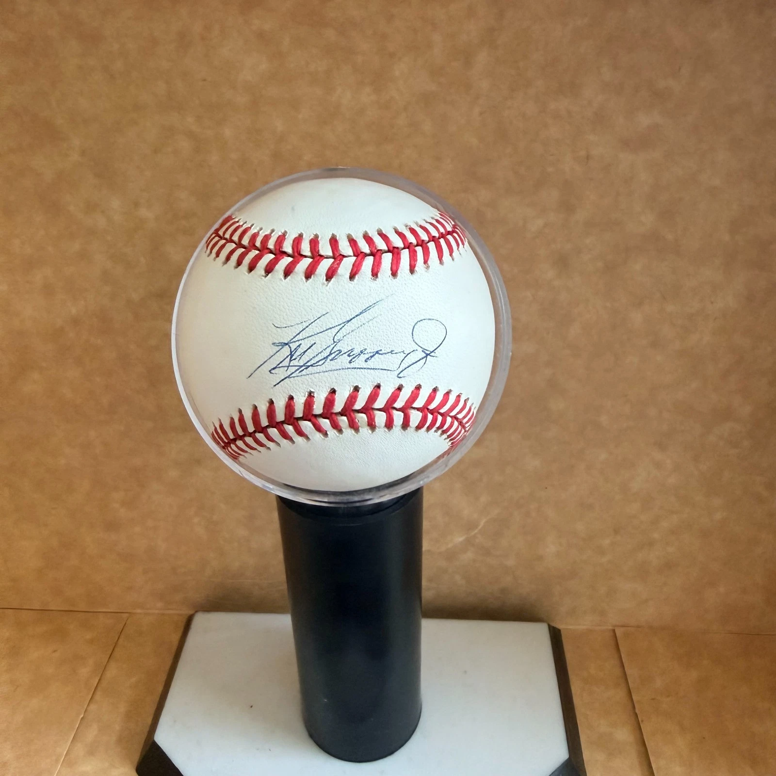 KEN GRIFFEY JR. SEATTLE MARINERS SIGNED AUTO A.L. BASEBALL BECKETT AUTH