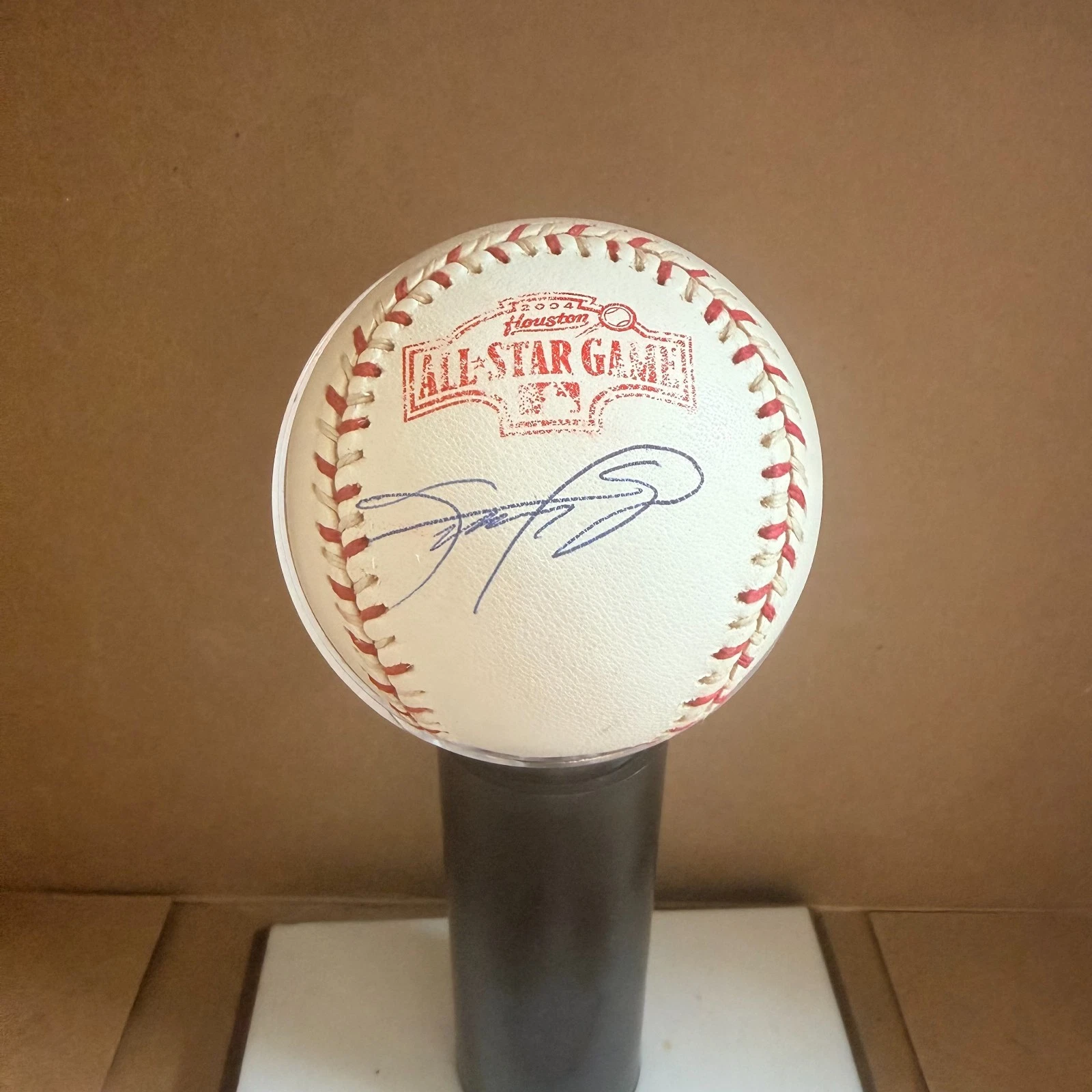 SAMMY SOSA CUBS SIGNED AUTOGRAPHED  2004 ALL STAR BASEBALL JSA AUTH
