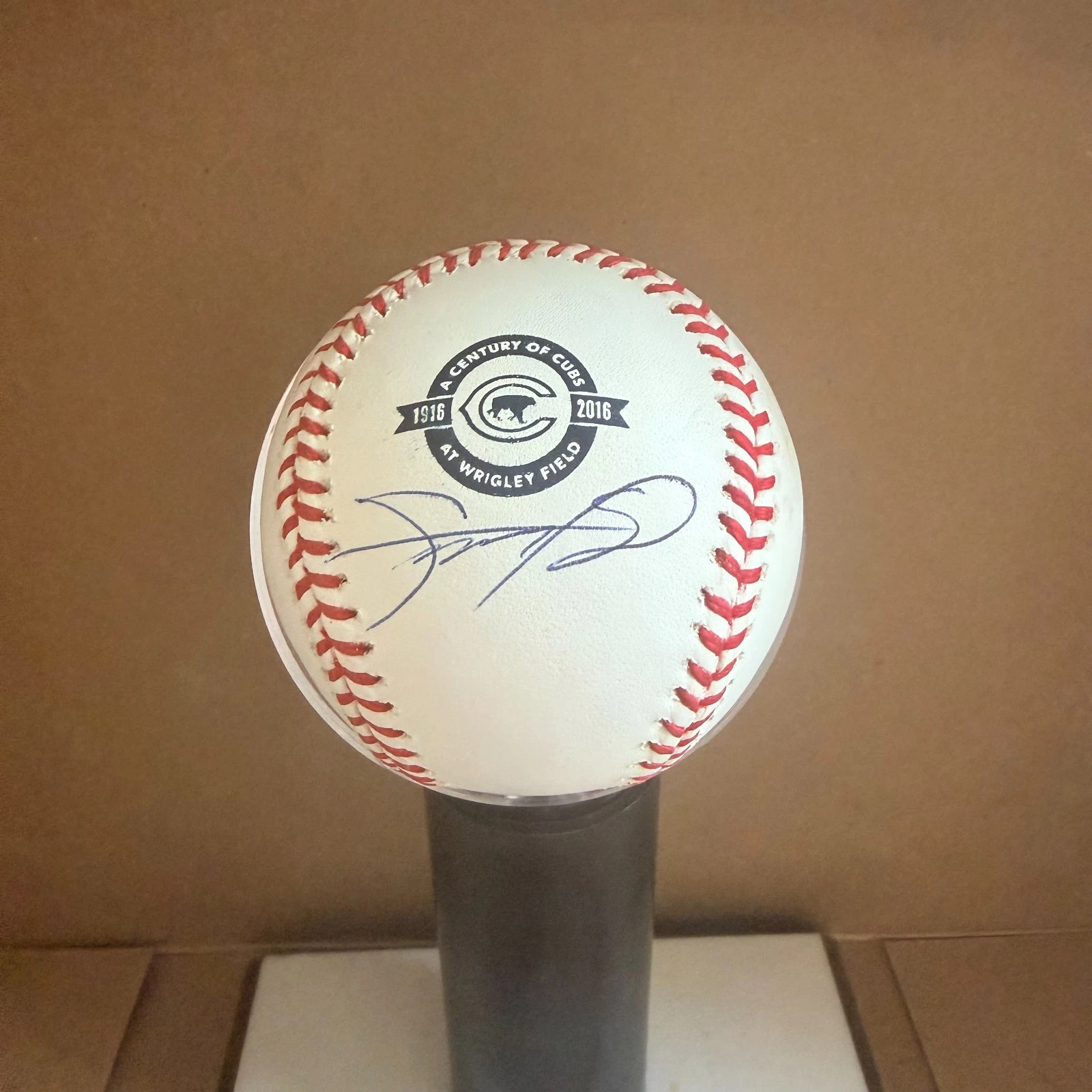 SAMMY SOSA SIGNED AUTOGRAPHED 100 CENTURY CUBS BASEBALL JSA AUTH