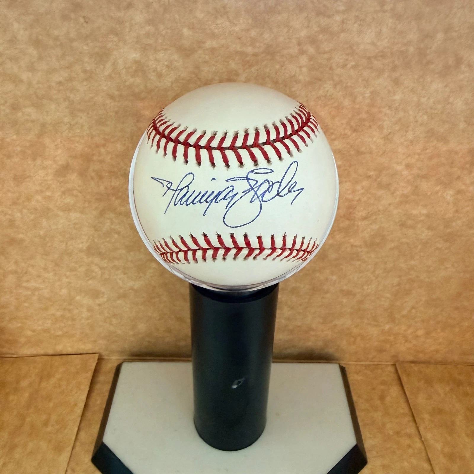 HARRISON BADER METS/GIANTS/PHILLIES SIGNED AUTO M.L. BASEBALL BECKETT AUTH