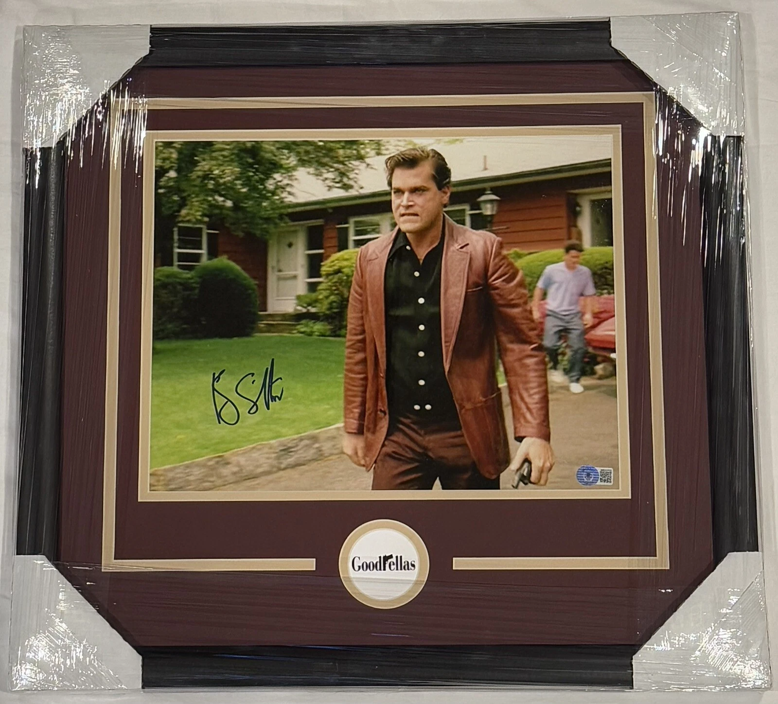 RAY LIOTTA SIGNED AUTO CUSTOM FRAMED GOODFELLAS 11×14 PHOTO BECKETT WITNESS COA COLLECTIBLE MEMORABILIA