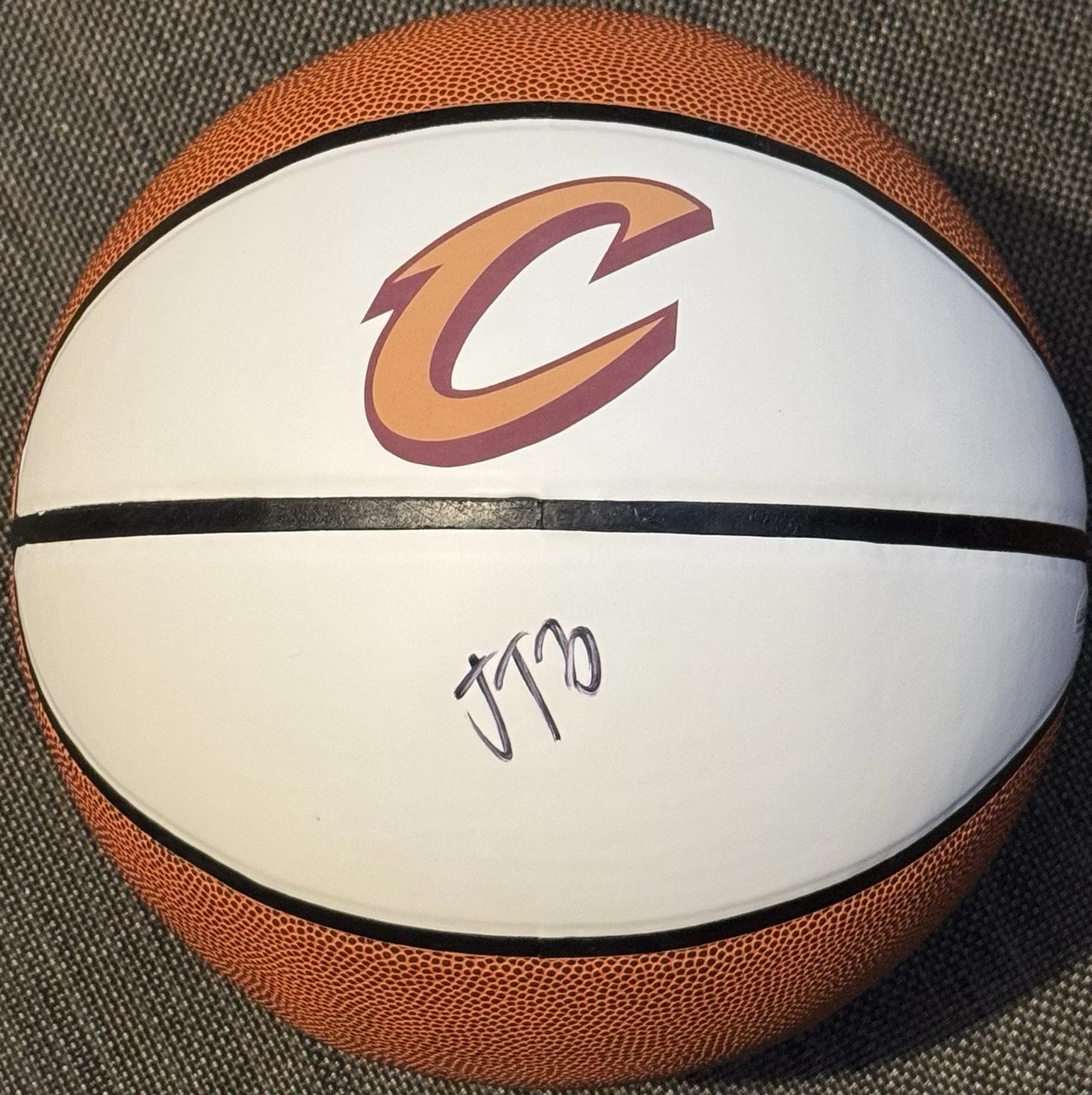 Jaylon Tyson Signed Autographed Cleveland Cavaliers Logo Basketball JSA COA