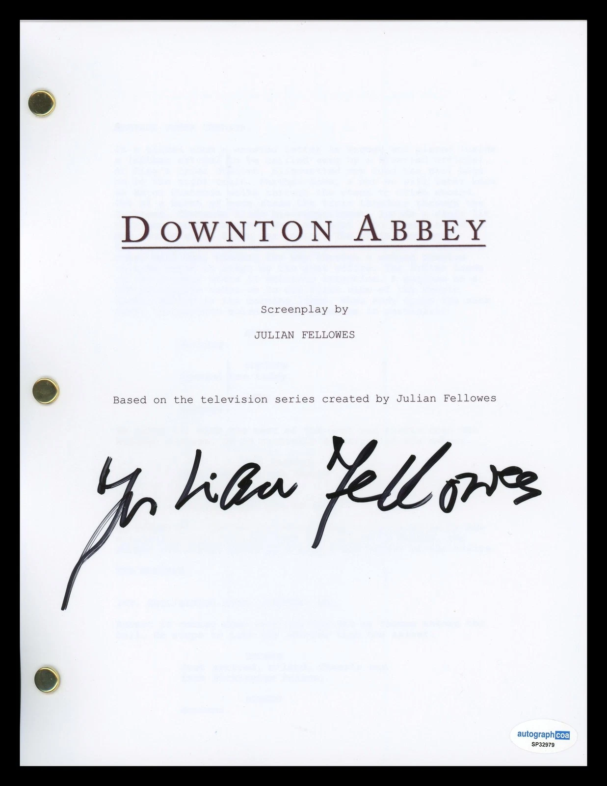 Julian Fellowes 