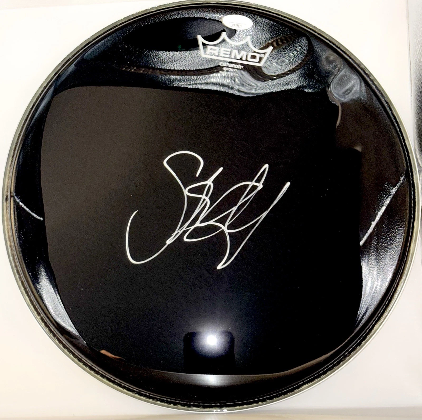 Stewart Copeland Signed Autographed The Police Drumhead Skin JSA 14 Inch