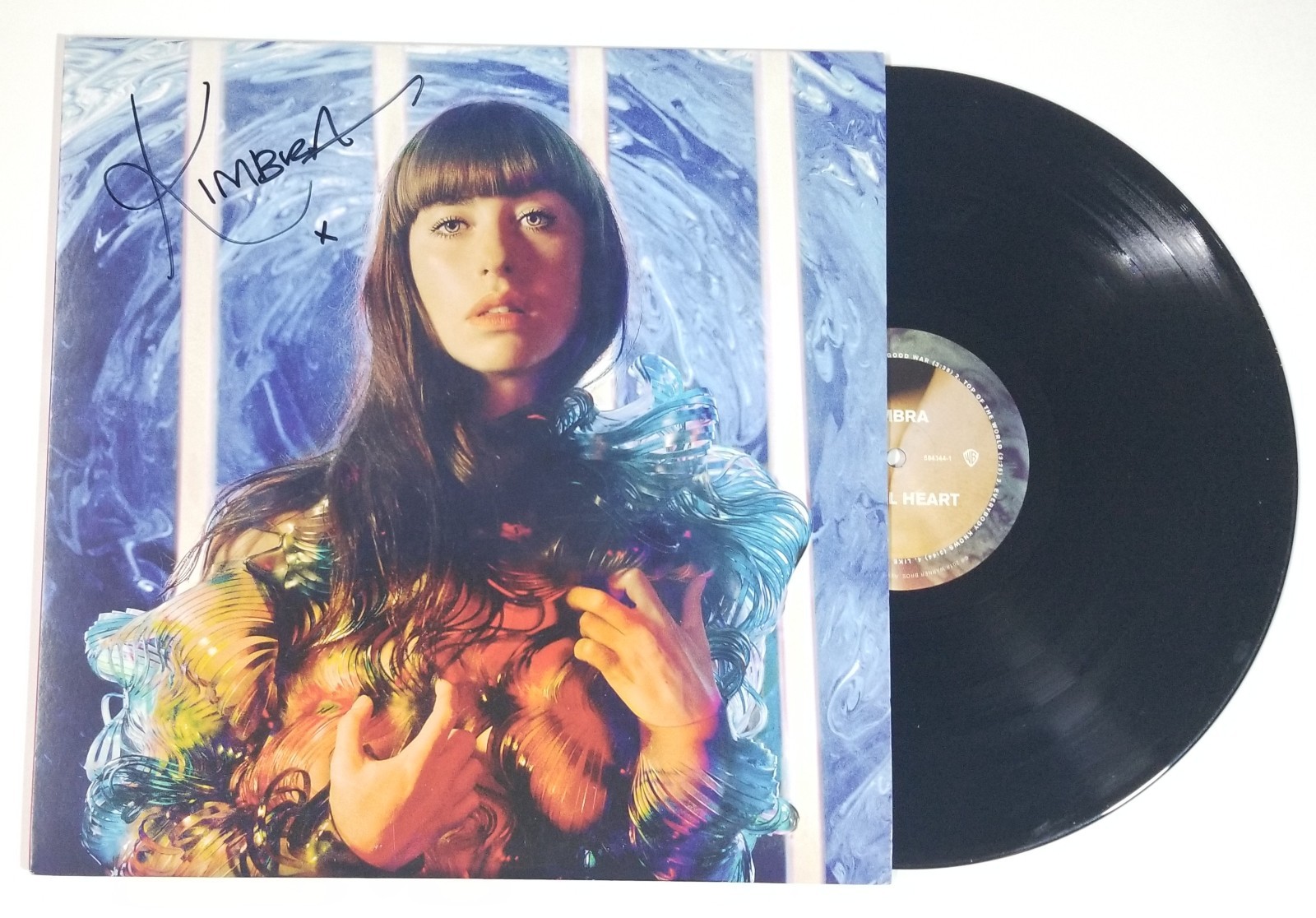 KIMBRA singer REAL hand SIGNED Primal Heart Vinyl Record COA Autographed