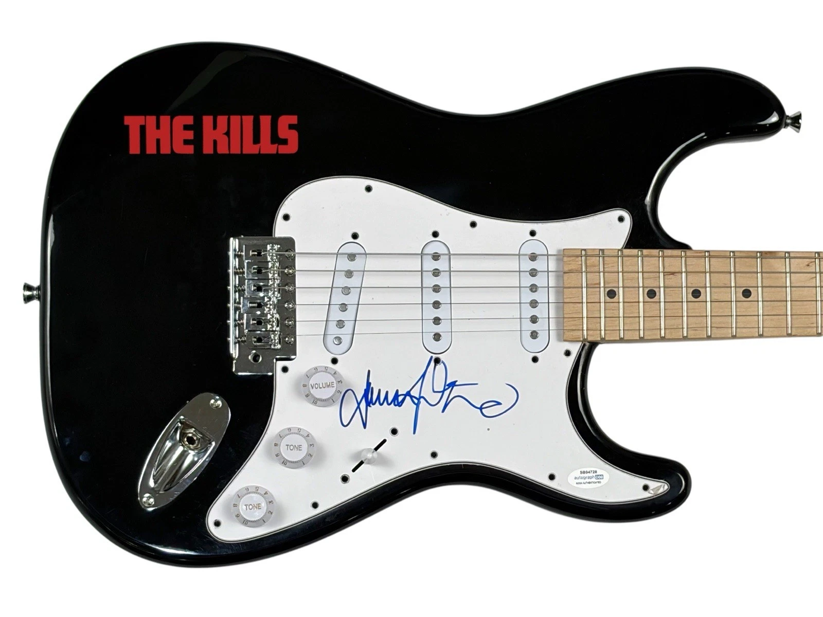 Jamie Hince THE KILLS Band Signed Autograph Electric Guitar Guitarist ACOA COA