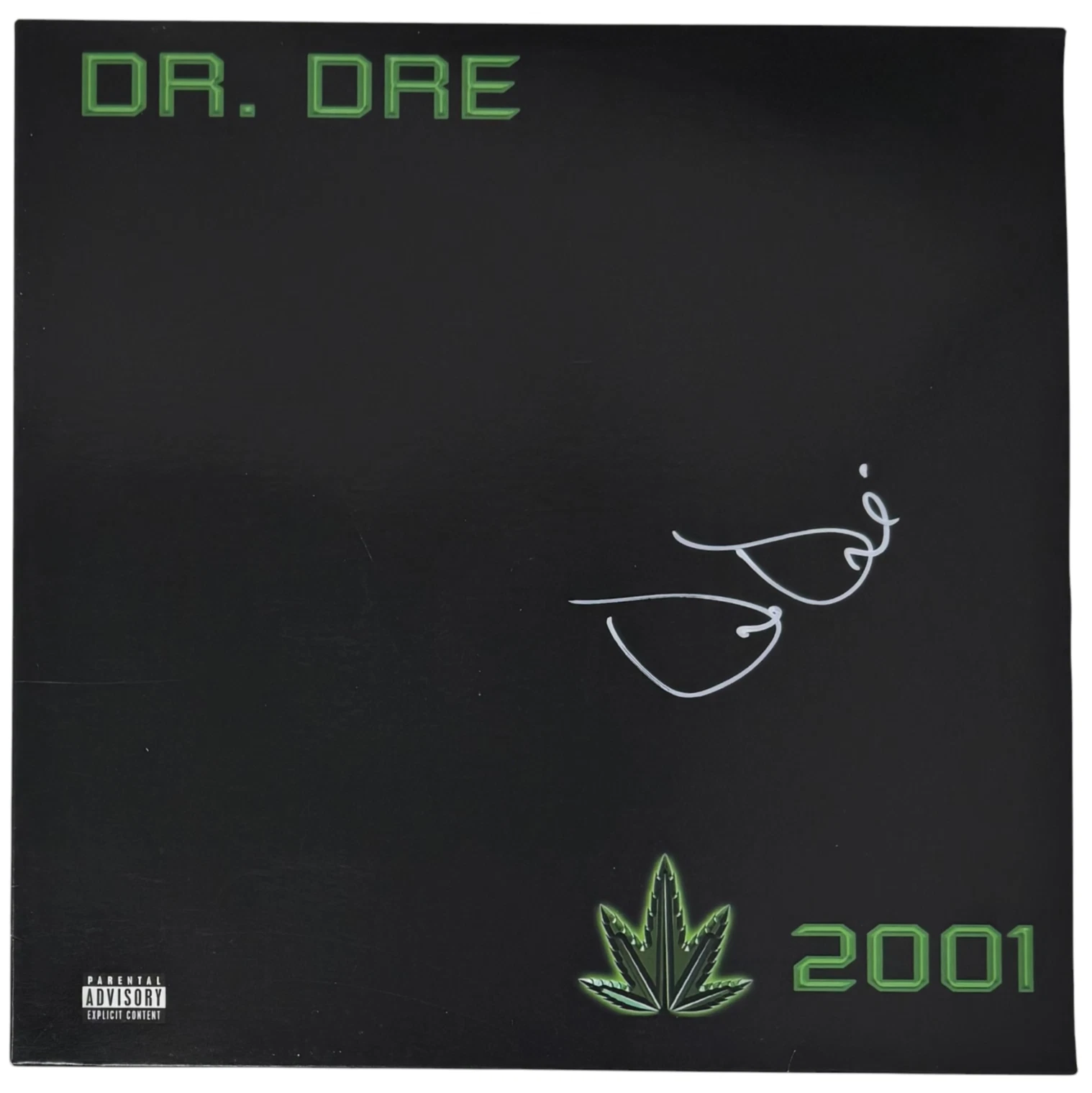 Dr. Dre Signed Autograph 2001 Vinyl Record Album LP NWA The Chronic Rap JSA COA
