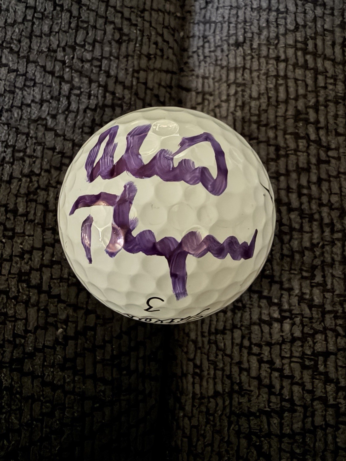 Alexis Lexi Thompson Signed Golf Ball Autographed LPGA