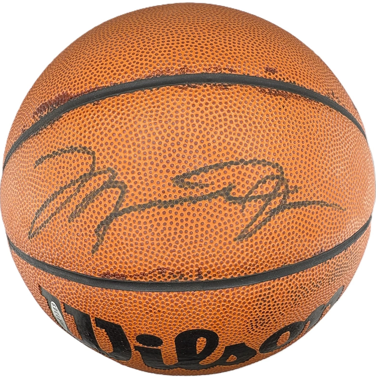 Michael Jordan Signed Wilson Jet Basketball Upper Deck UDA COA Box & Bag