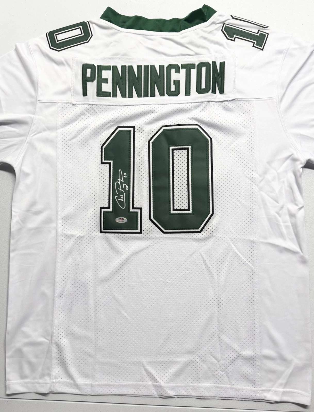 Chad Pennington Signed Autographed Marshall Thundering Herd Jersey PSA/DNA COA