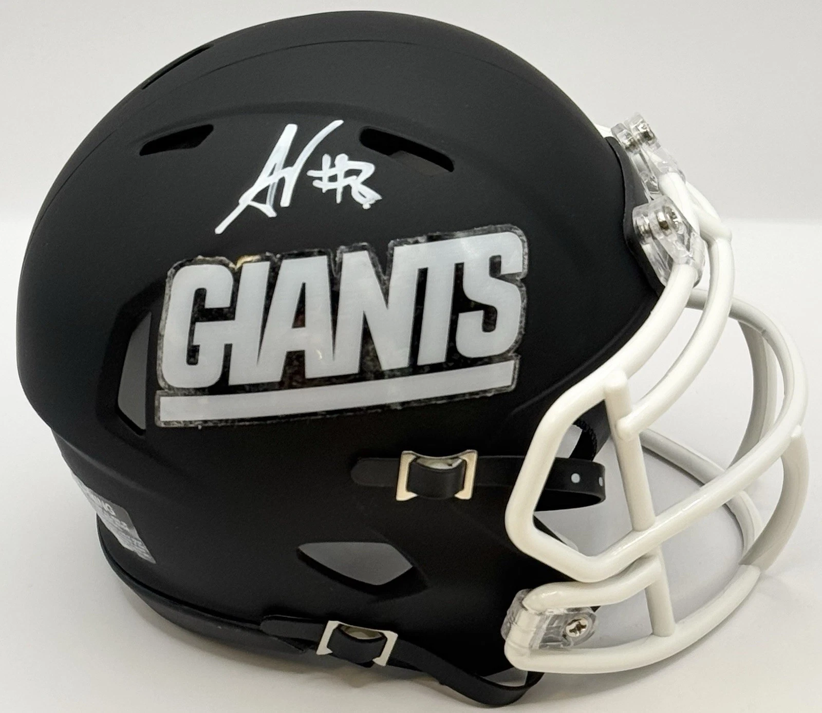 Arvell Reese Signed Autographed New York Giants Mini Helmet PSA/DNA COA
