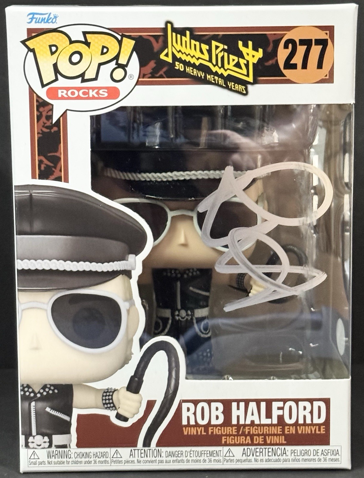 Rob Halford Signed Autographed Judas Priest Funko Pop Vinyl JSA COA