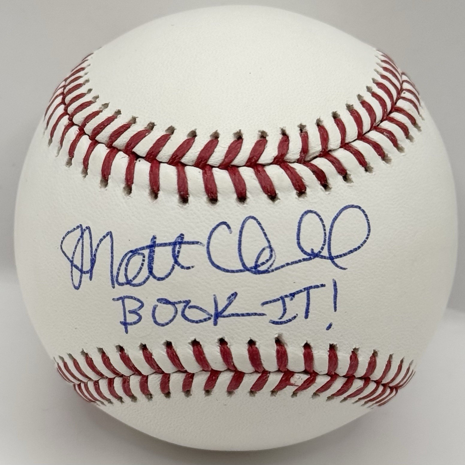 Matt Underwood Signed Autographed OML Baseball Cleveland Guardians Beckett COA
