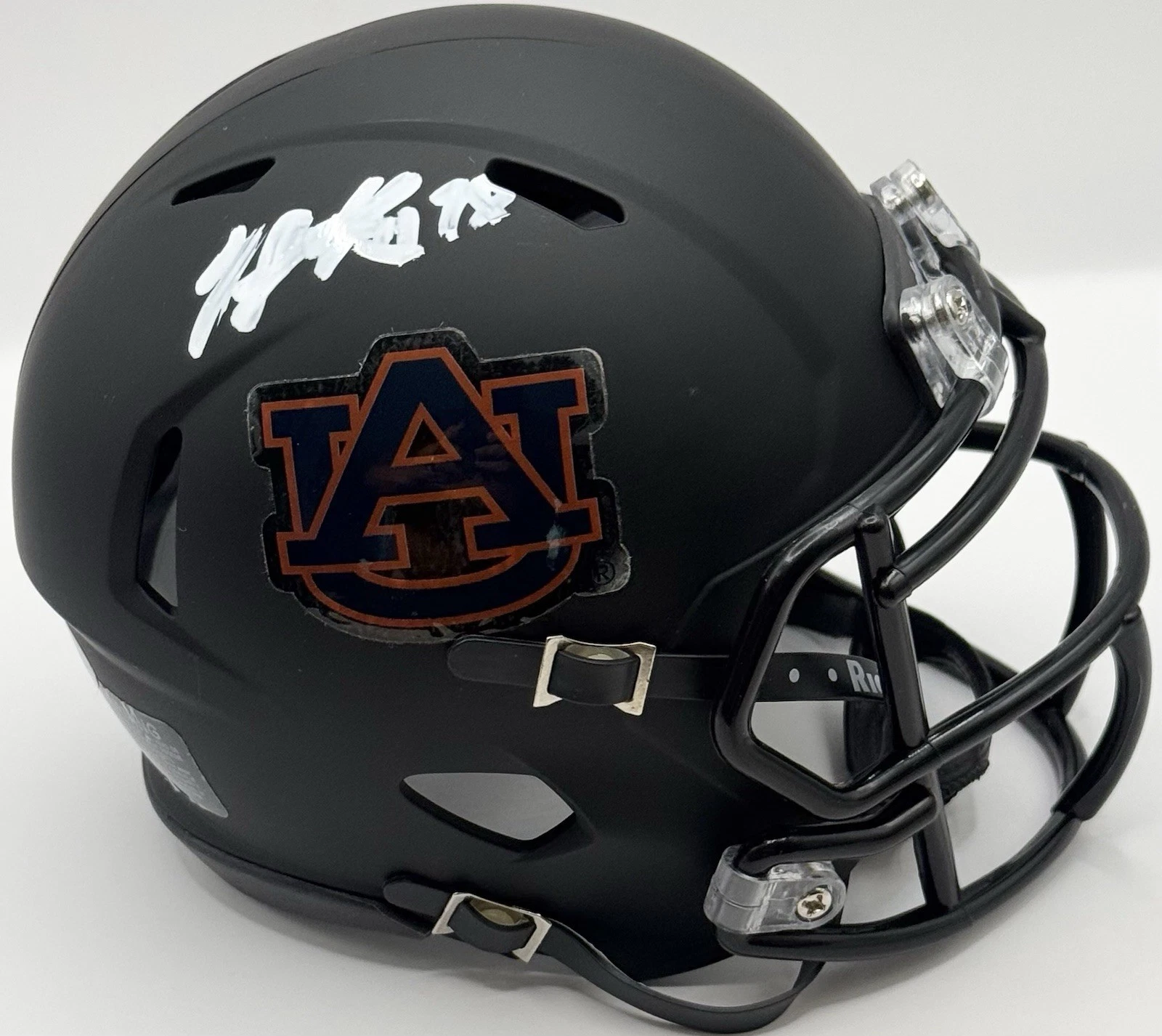 JJ J.J. Faulk Signed Autographed Auburn Tigers Mini Helmet PSA/DNA COA