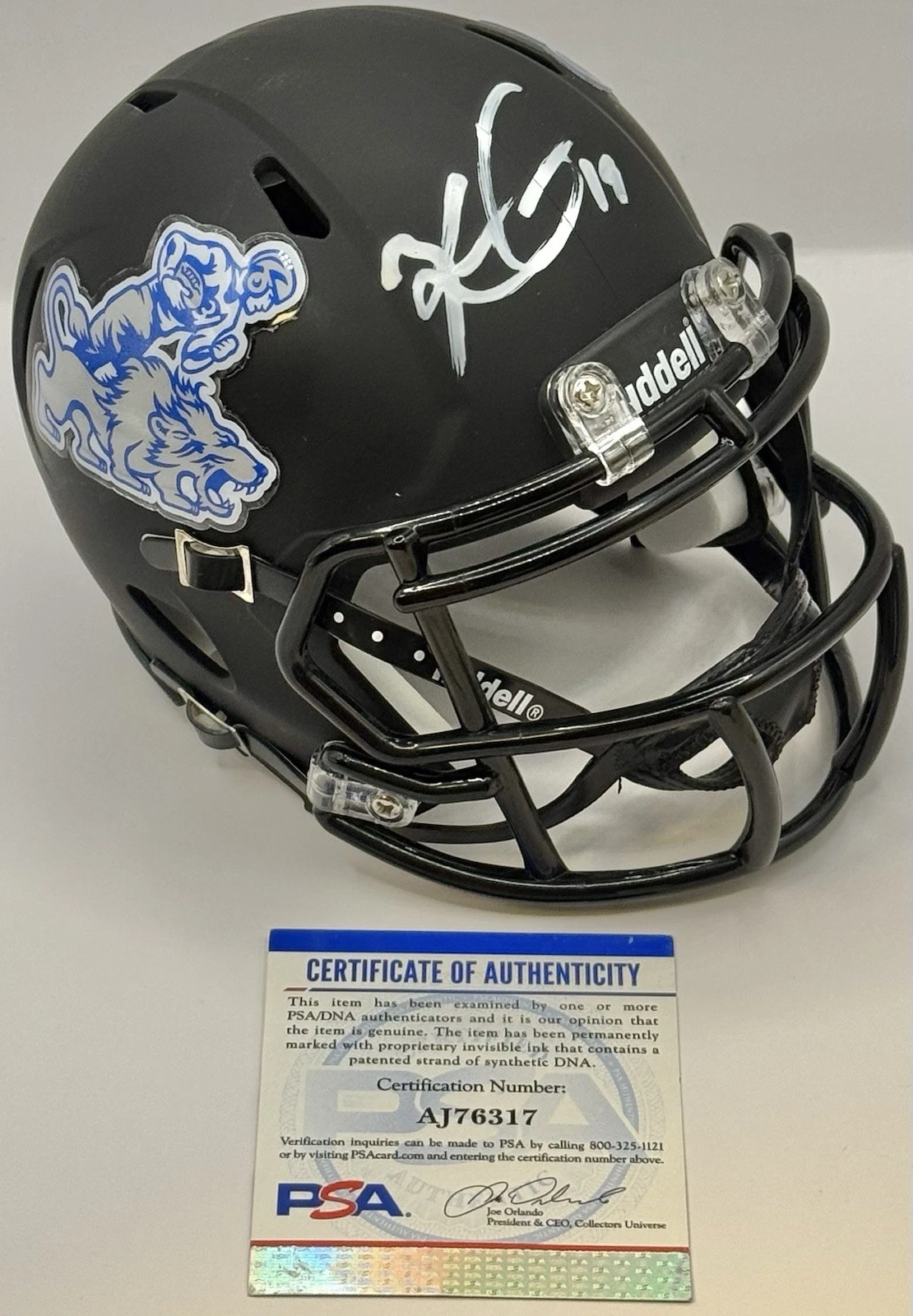 Kenny Golladay Signed Autographed Detroit Lions Mini Helmet PSA/DNA COA
