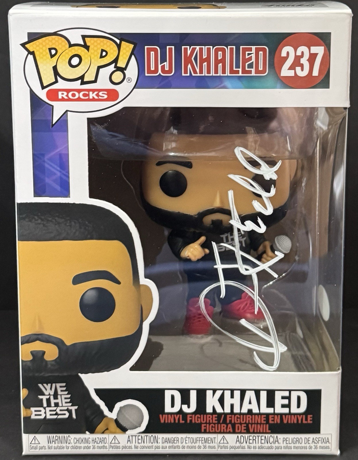 DJ Khalid Signed Autographed Another One We The Best Funko Pop Figure JSA