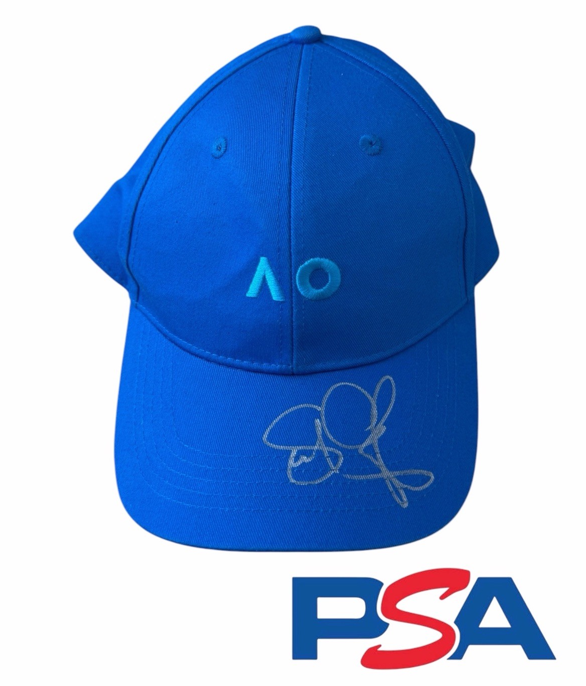 Steffi Graf Signed Australian Open Hat Cap PSA/DNA AUTO 4x AO Champion WTA TOUR