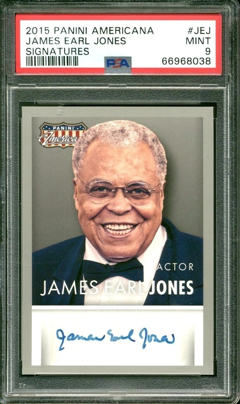 2015 Panini Americana Signatures James Earl Jones Signed Auto JEJ PSA 9