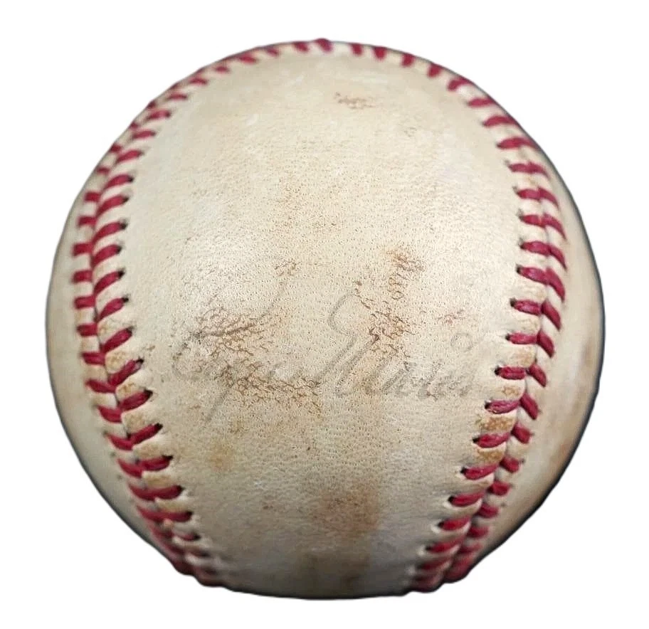 Roger Maris Single Signed ONL Baseball Yankees Cardinals 61 HRs JSA LOA