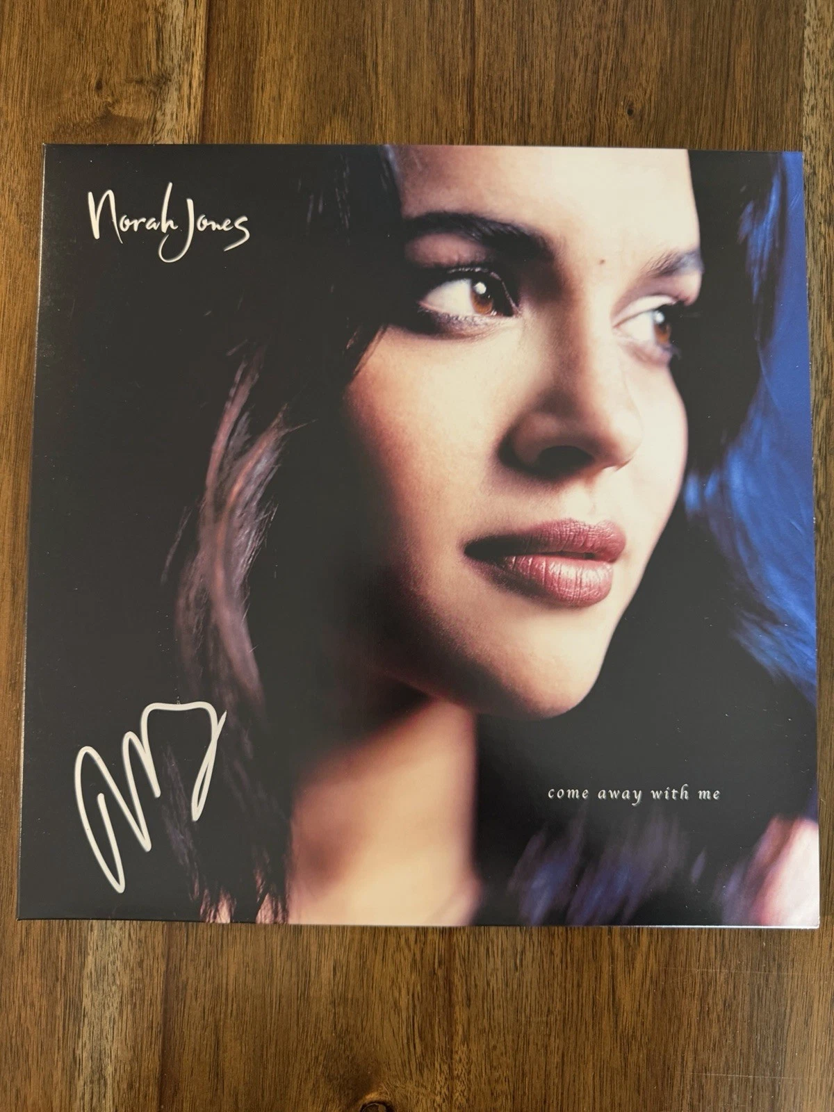 ‘Norah Jones’ Signed Autographed ‘Come Away With Me’ Vinyl Album Beckett