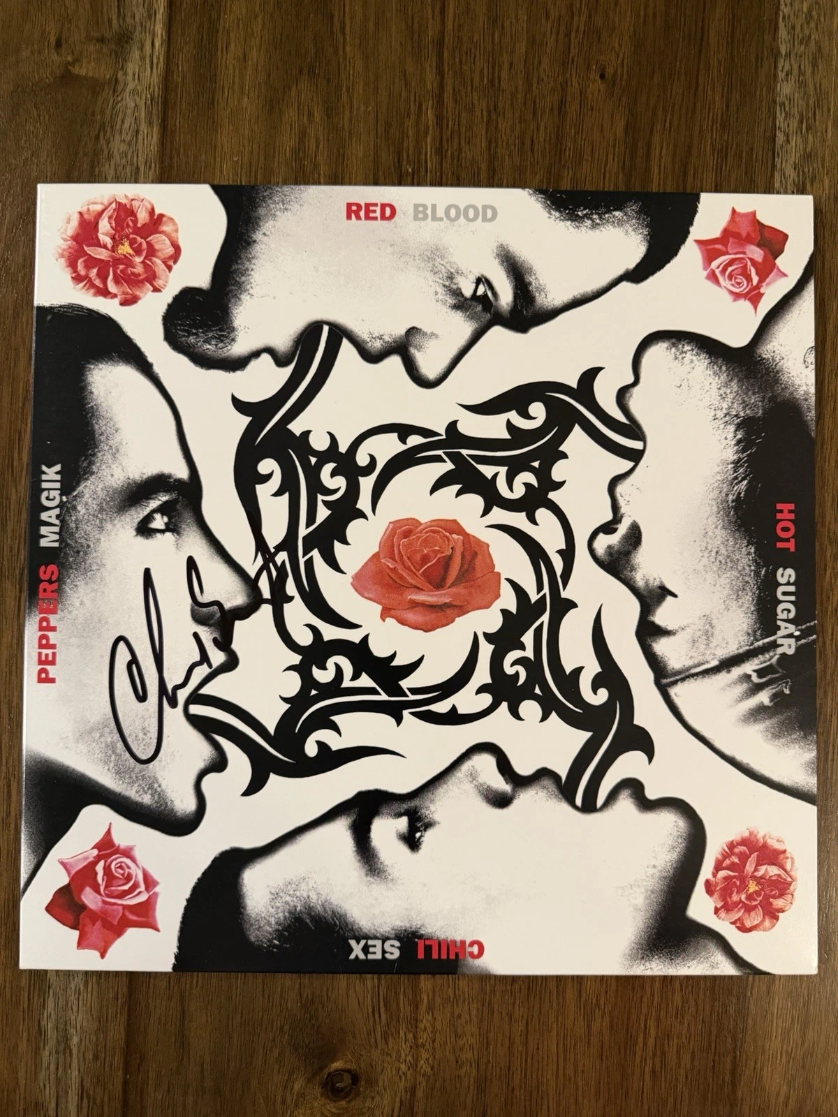 Chad Smith ‘Red Hot Chili Peppers’ Signed Vinyl Album ‘Blood Sugar Sex’ Beckett