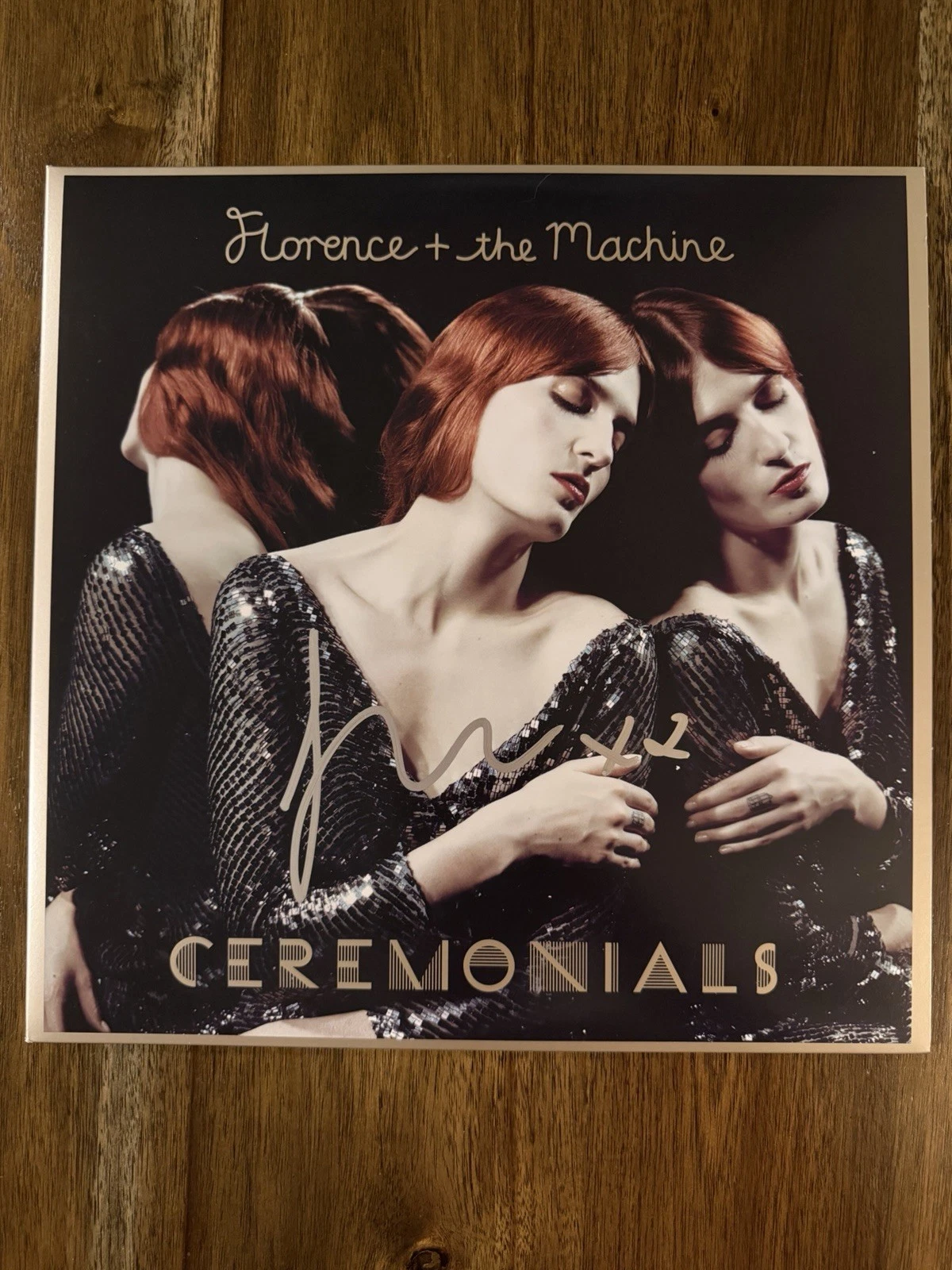 Florence Welch ‘Florence + The Machine’ Signed Vinyl Album ‘Ceremonials’ Beckett