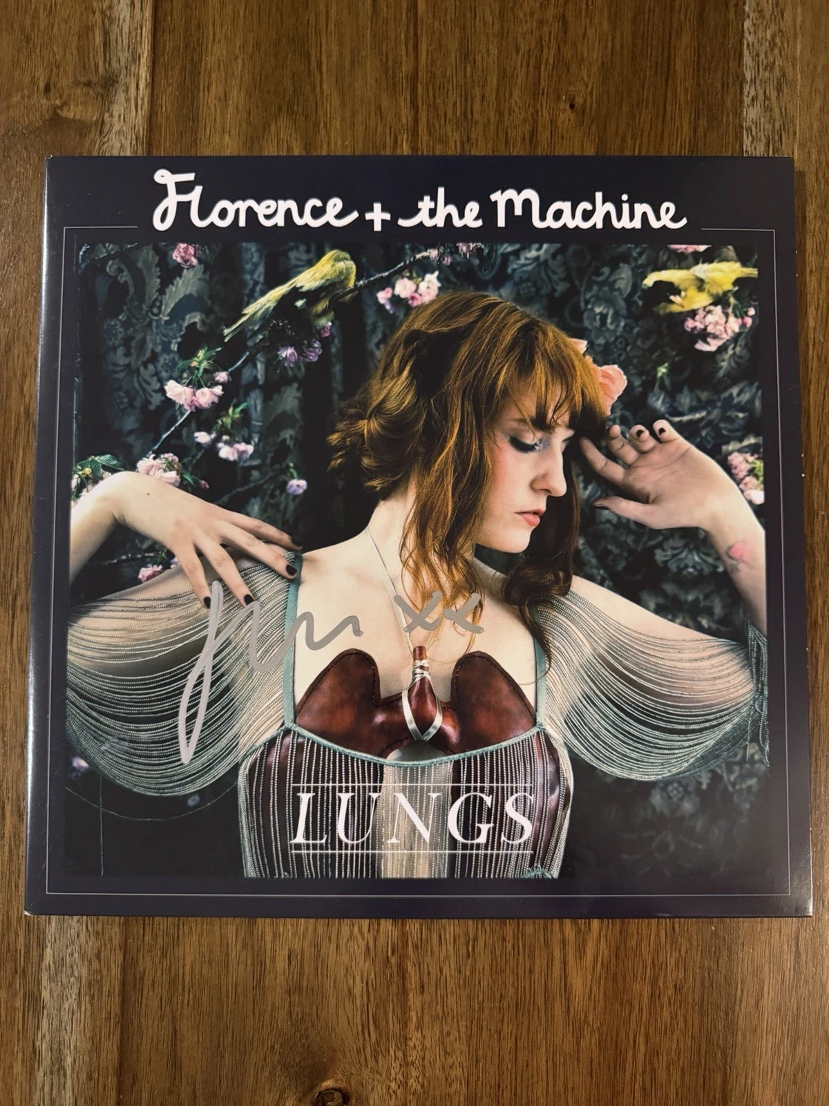 Florence Welch ‘Florence + The Machine’ Signed Vinyl Album ‘Lungs’ Beckett