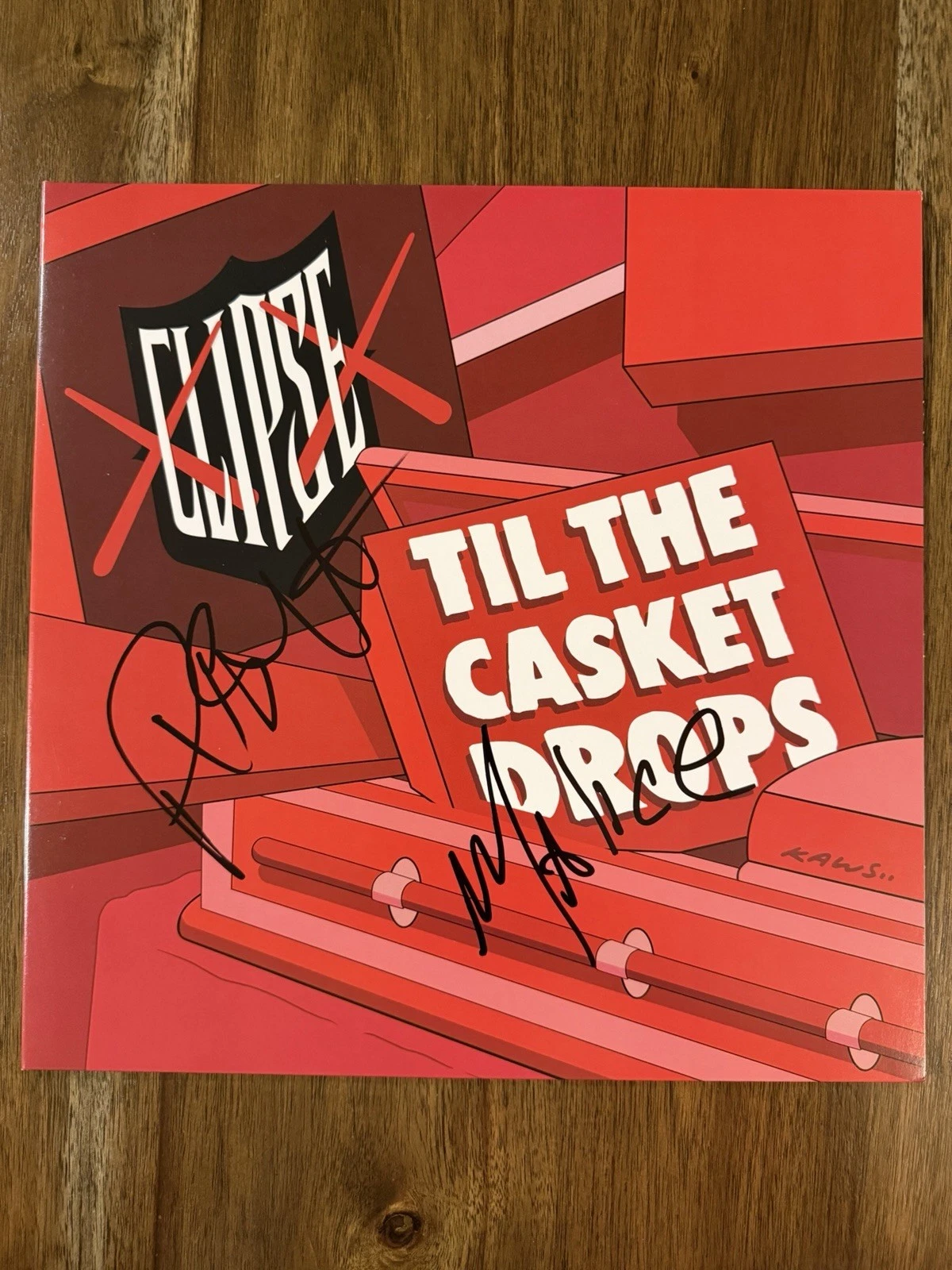 ‘Clipse’ Signed Vinyl Album ‘Til the Casket Drops’ Pusha T & Malice Beckett