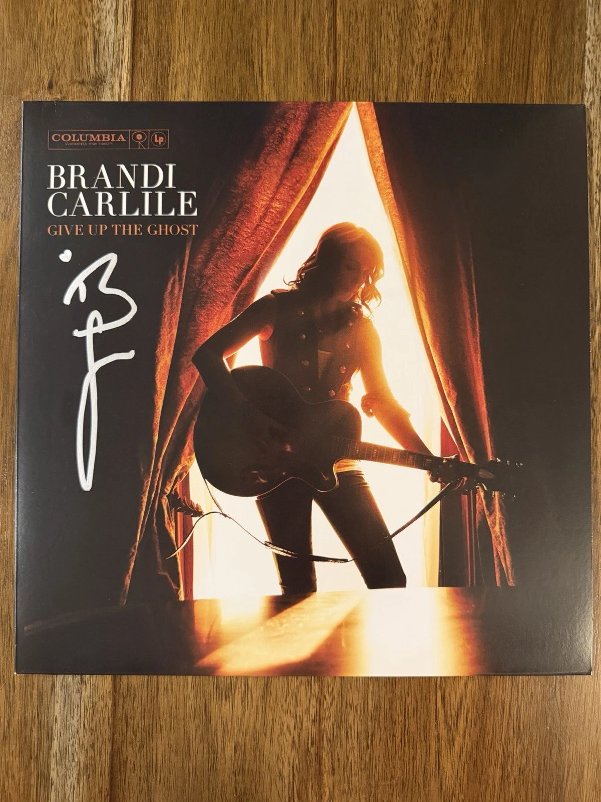 ‘Brandi Carlile’ Signed Vinyl Album ‘Give Up The Ghost’ Beckett Certified