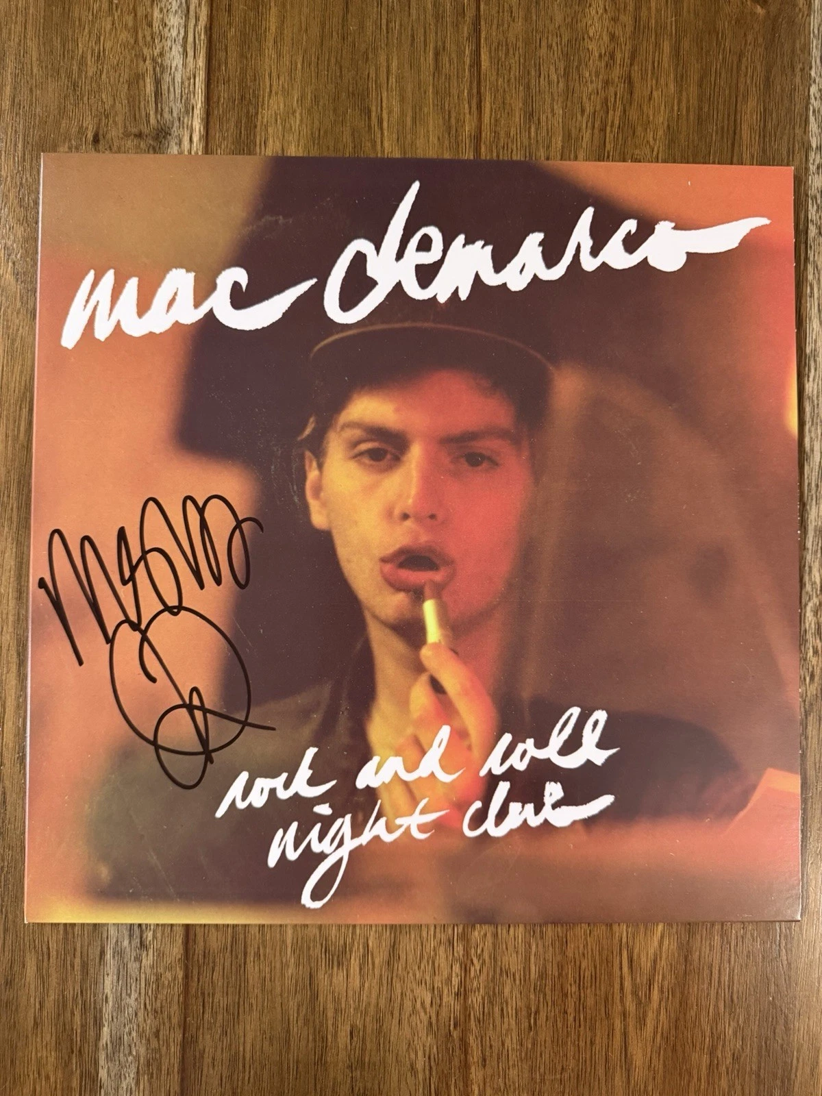 ‘Mac DeMarco’ Signed Vinyl Album ‘Rock And Roll Night Club’ Beckett Certified
