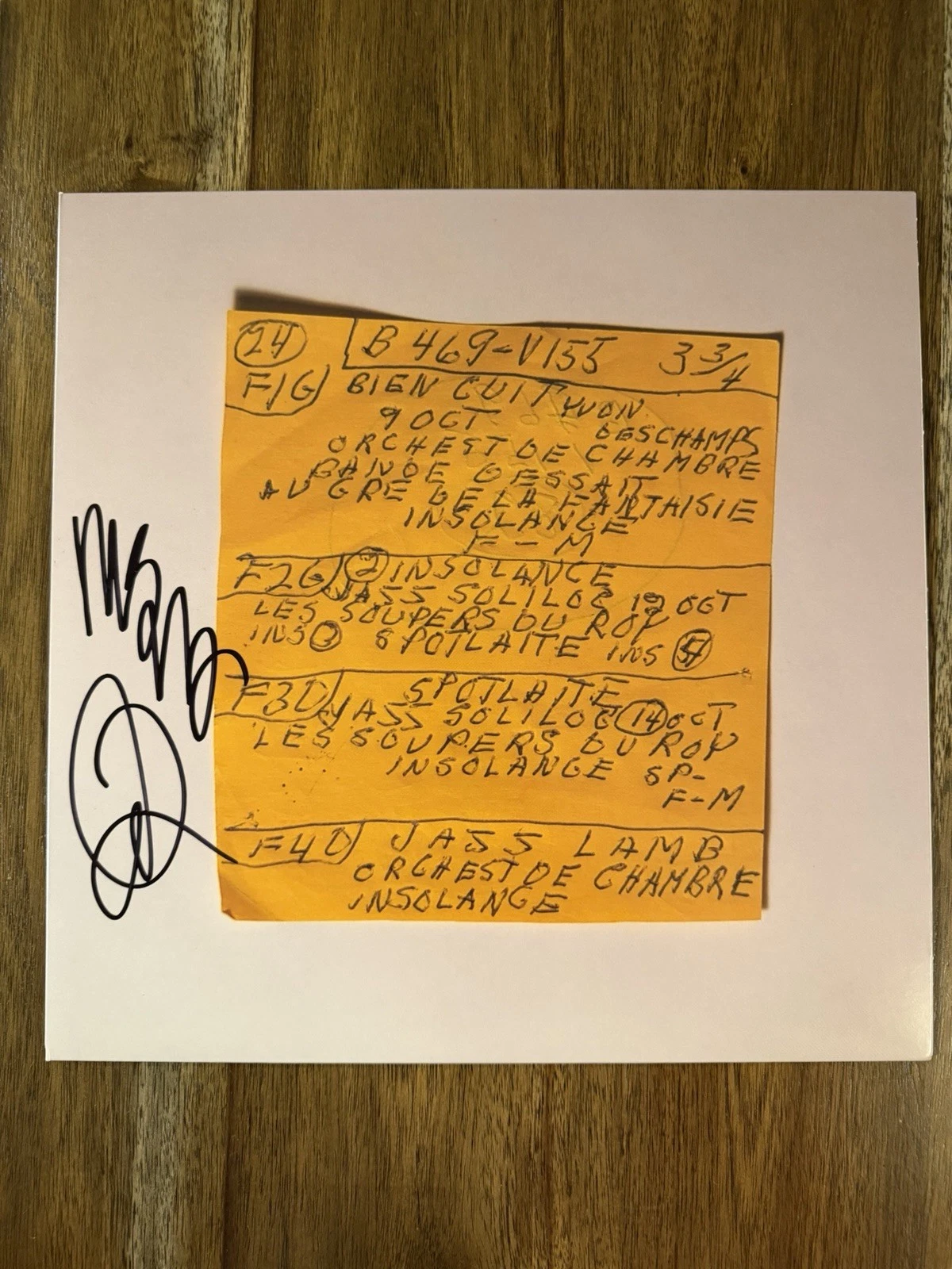 ‘Mac DeMarco’ Signed Vinyl Album ‘Here Comes The Cowboy Demos’ Beckett Certified