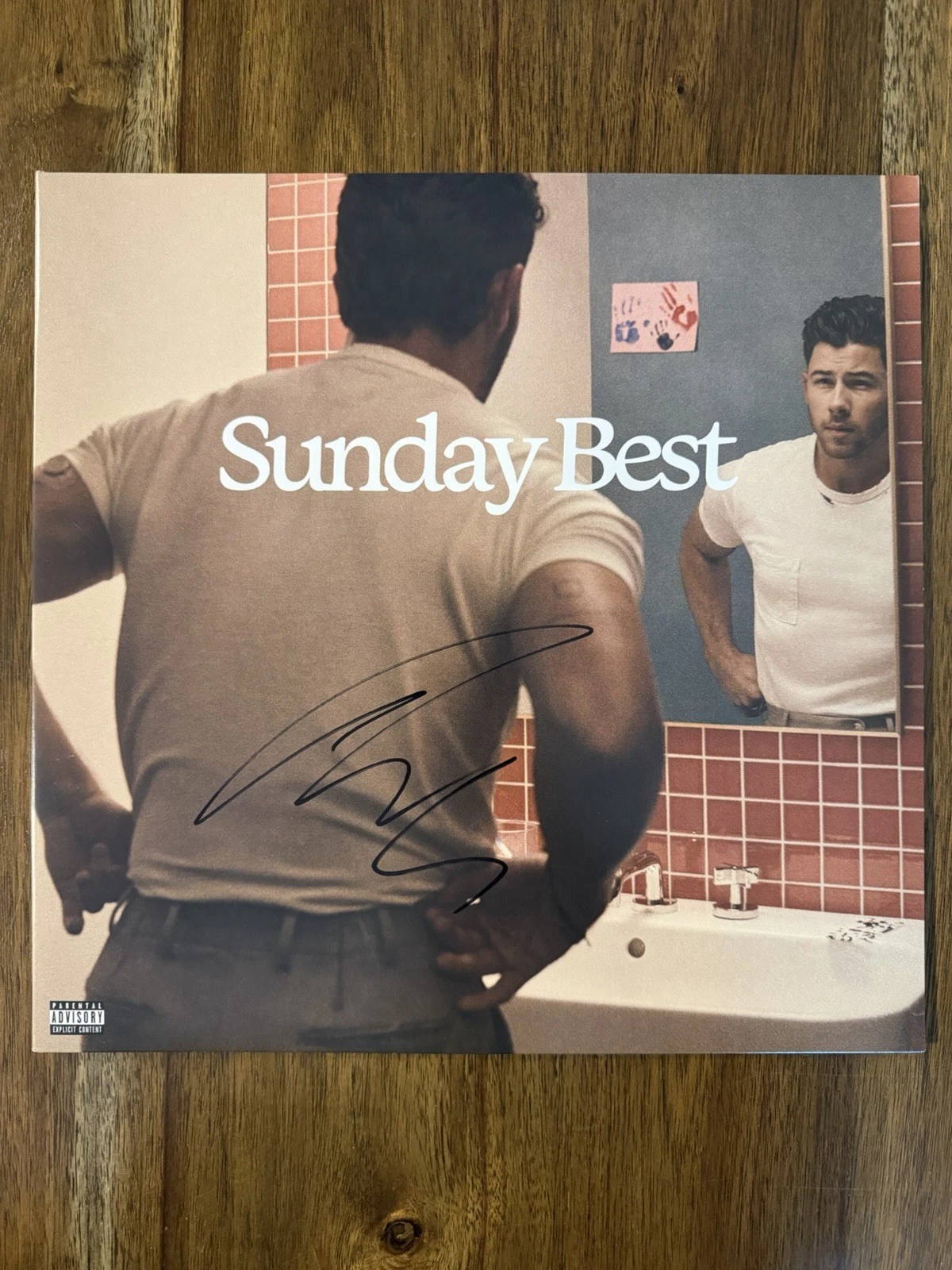 ‘Nick Jonas’ Signed Vinyl Album ‘Sunday Best’ Autograph Beckett