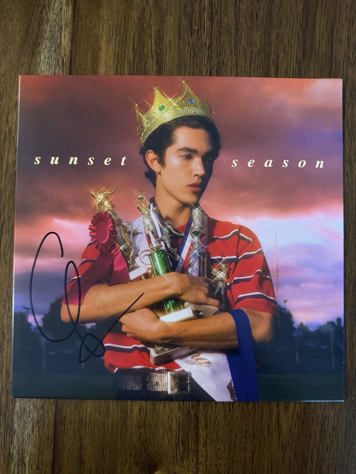 ‘Conan Gray’ Signed Vinyl Album ‘Sunset Season’ Pop Singer Beckett Certified
