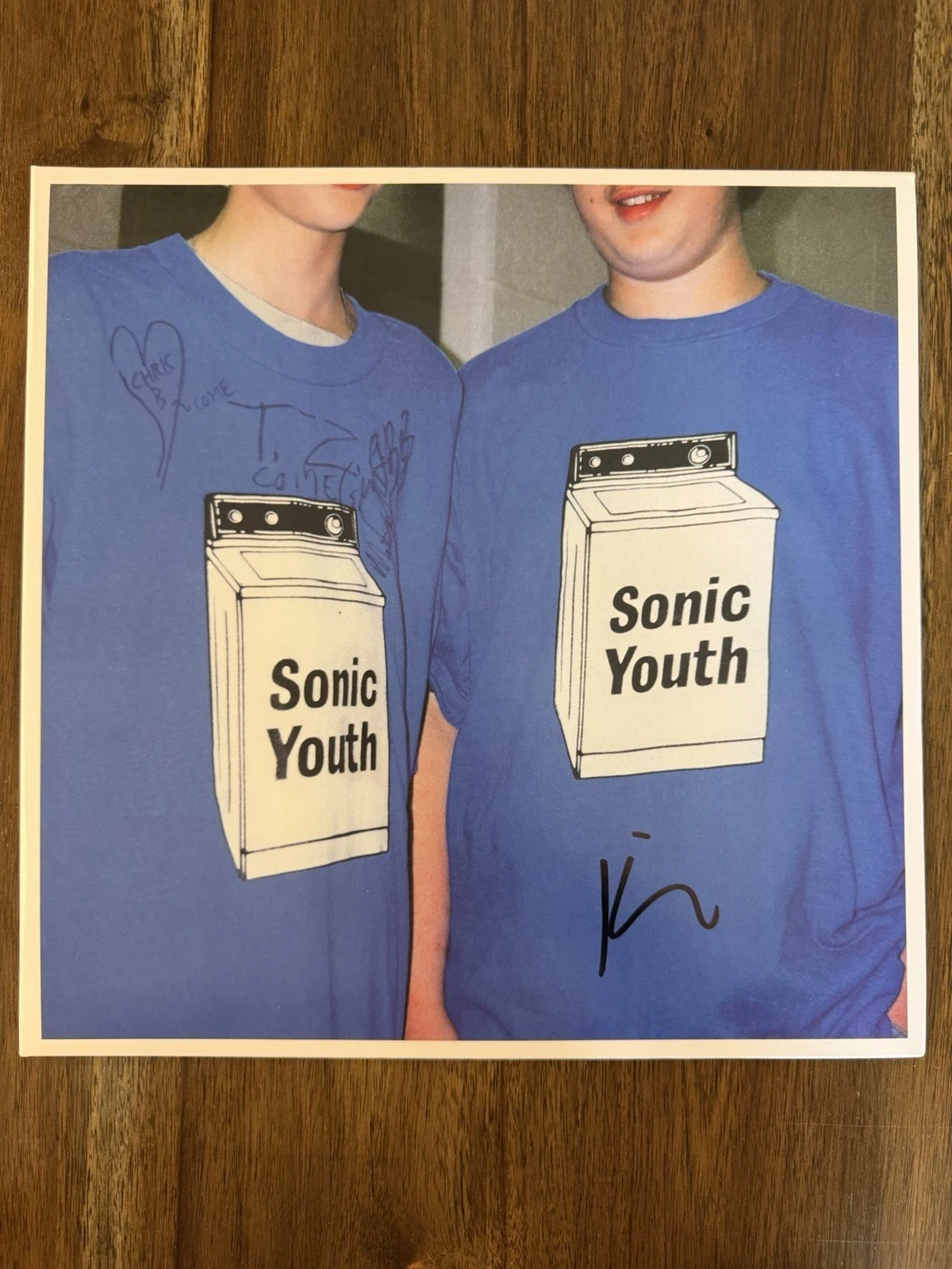 Kim Gordon ‘Sonic Youth’ Signed Vinyl Album ‘Washing Machine’ Beckett Certified