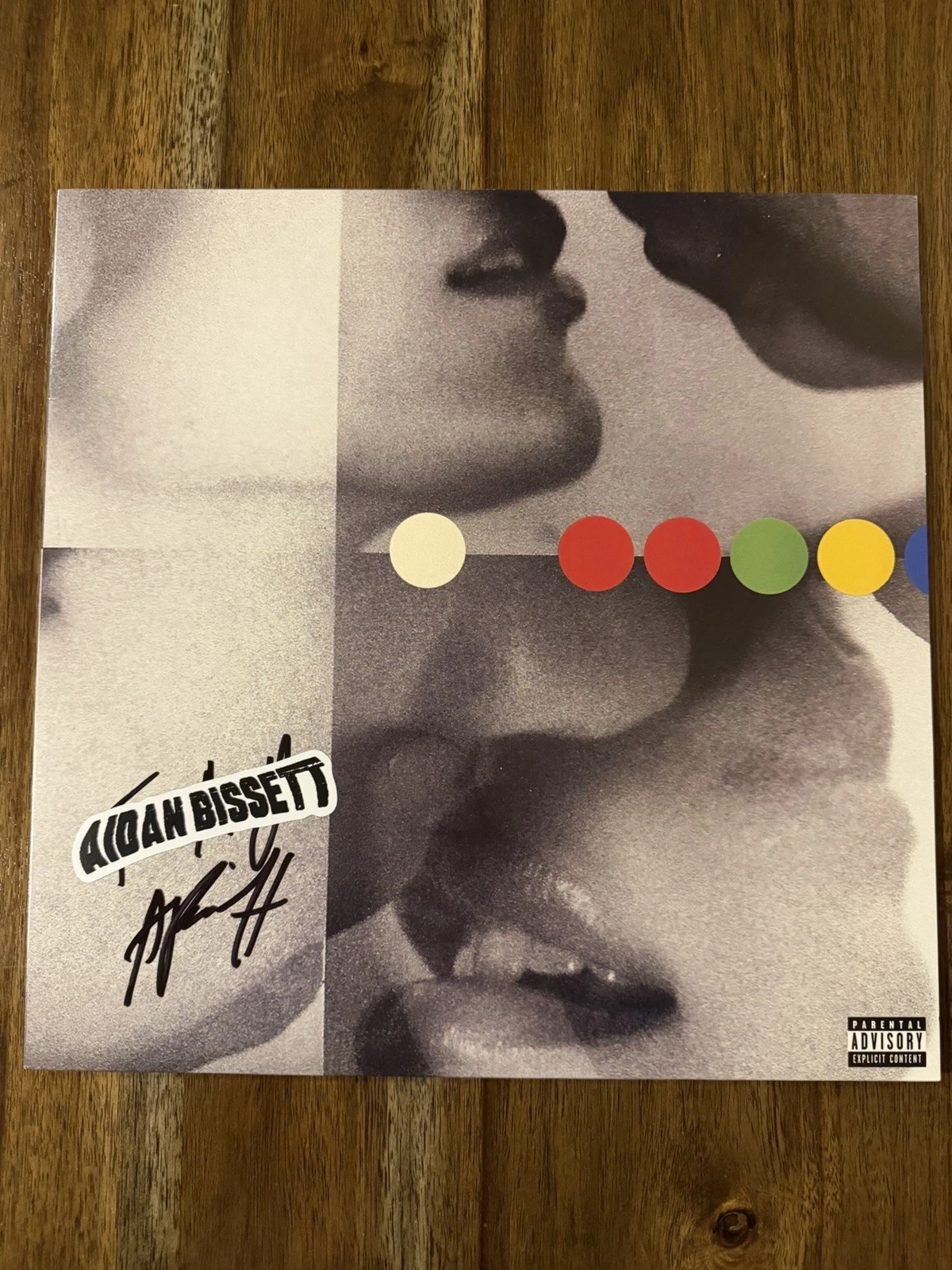 ‘Aidan Bissett’ Signed Vinyl Album ‘Shut Up And Love Me’ Beckett Certified
