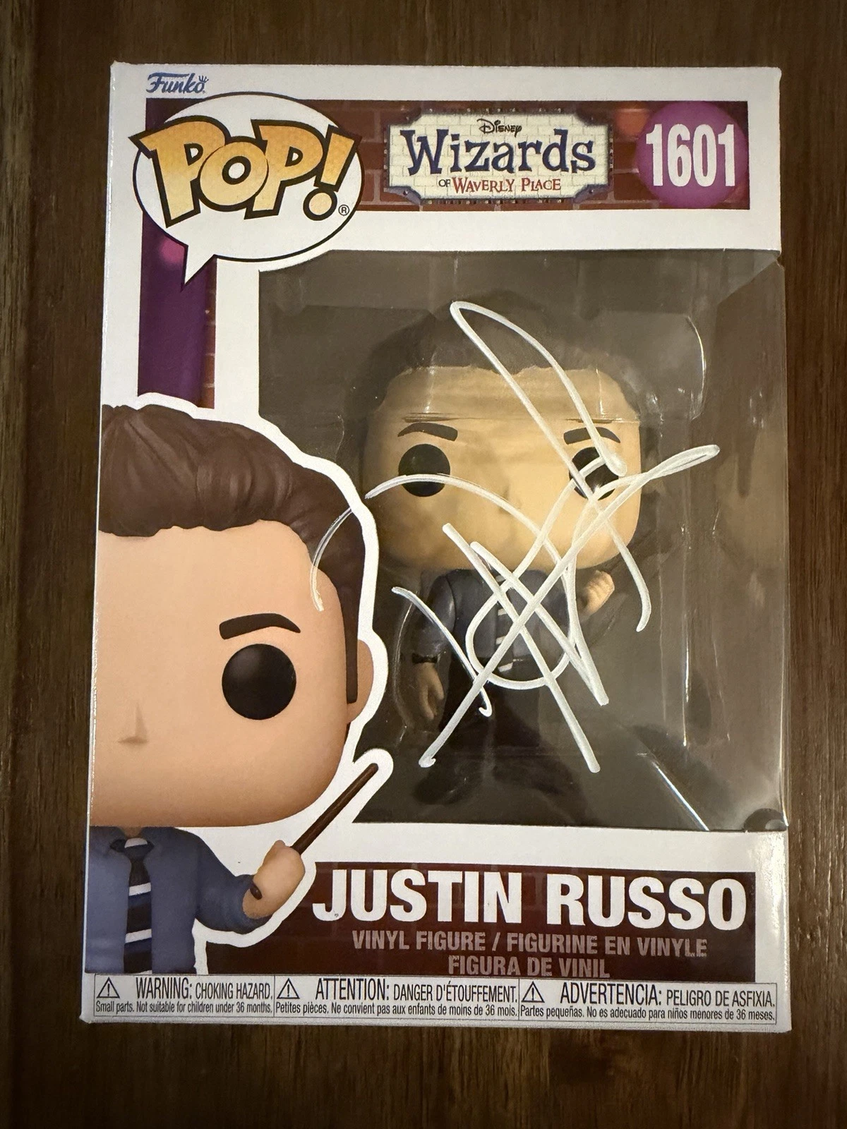 David Henrie ‘Wizards Of Waverly Place’ Signed Funko Pop ‘Justin Russo’ Beckett