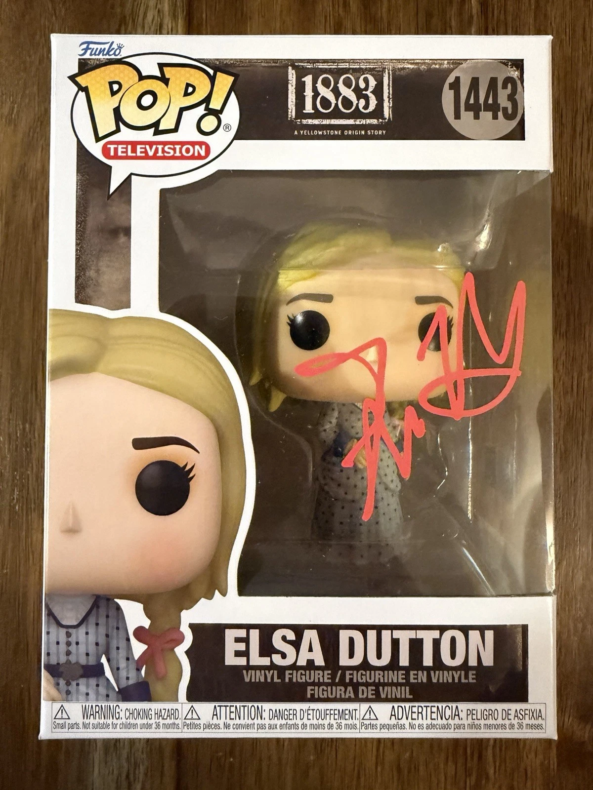 Isabel May ‘1883’ Signed Funko Pop ‘Elsa Dutton’ Beckett Autograph