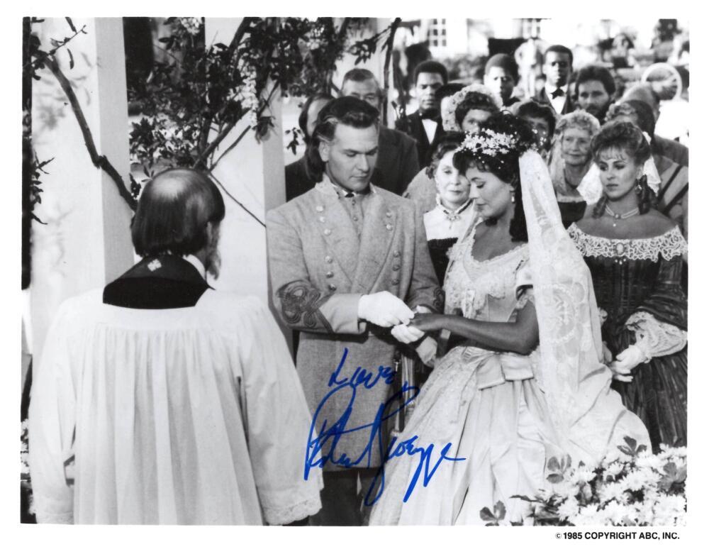 Patrick Swayze Signed Autograph 7x9 Photo Road House Ghost North and South Stud