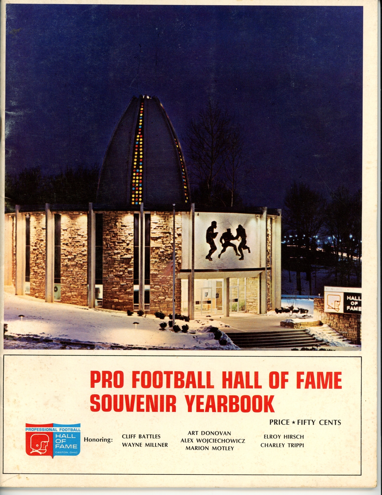 1968 Hall Of Fame Game Souvenir Yearbook Program Magazine 37407